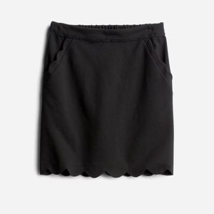 Bernice scallop hem skirt